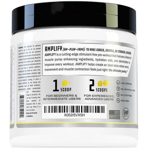 AMPLIFY PUMP PRE WORKOUT