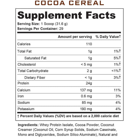 TOTAL ISO PROTEIN POWDER